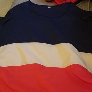 Color Block Blouse